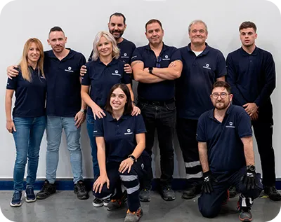 Personal del Departamento de Producción de NOVOMATIC Spain