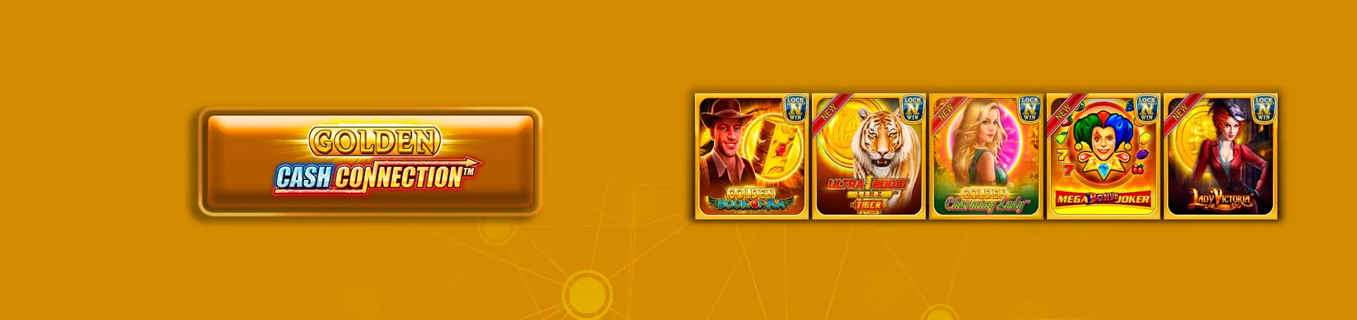 Juegos de la selección Golden Cash Connection de Cash Connection Fusion Plus