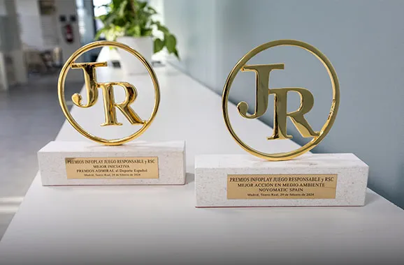 Premios RSC a NOVOMATIC por sus acciones en España.