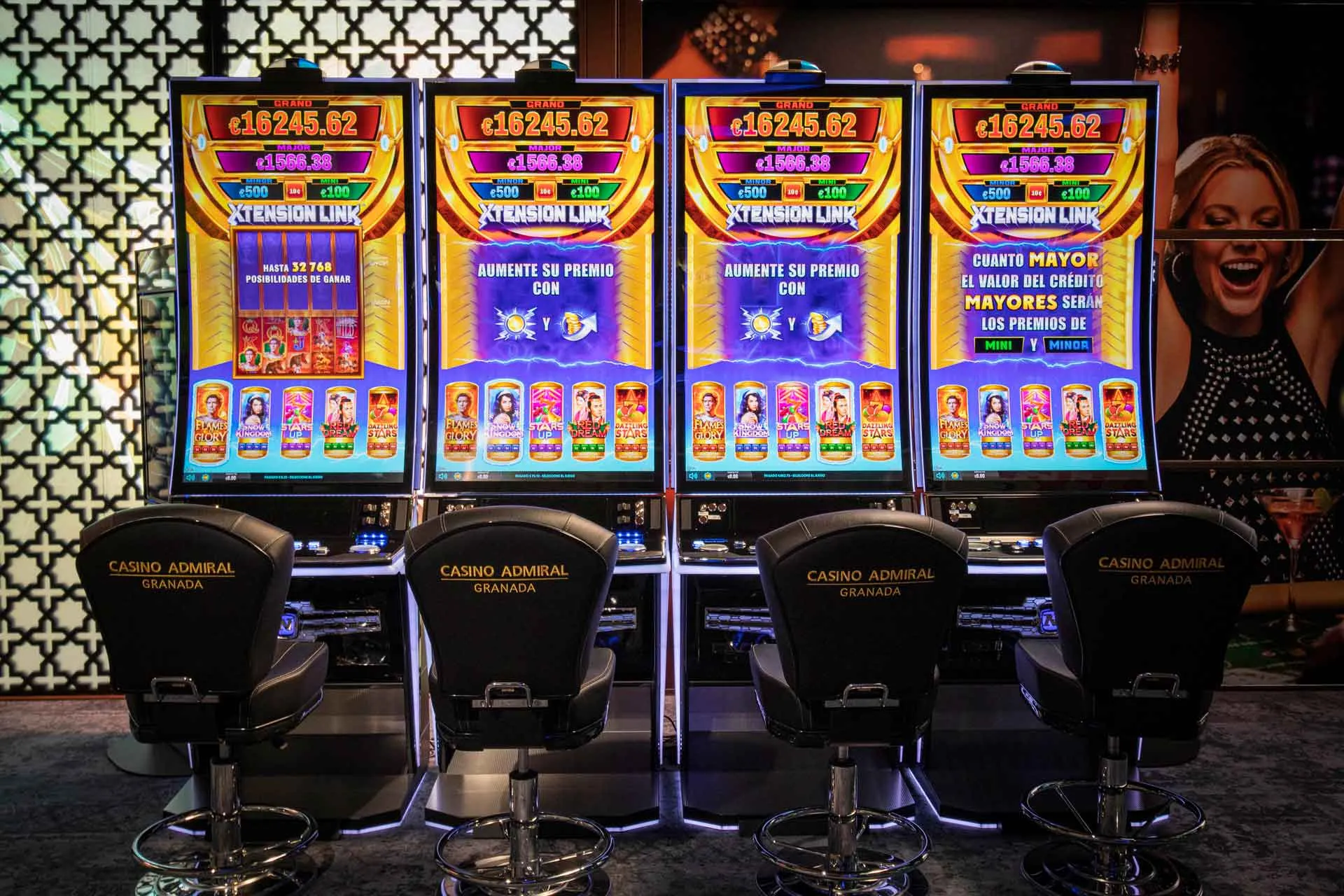 Máquina tragaperras de Casino en MP4 Xtension Link