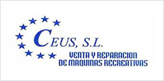 Logo de Ceus, distribuidor de maquinas de NOVOMATIC Spain en Madrid