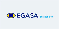 Logo de Egasa, distribuidor de máquinas B de NOVOMATIC Spain en Madrid