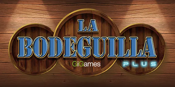 Logo de los barrilles de La Bodeguilla Plus de la marca GiGames