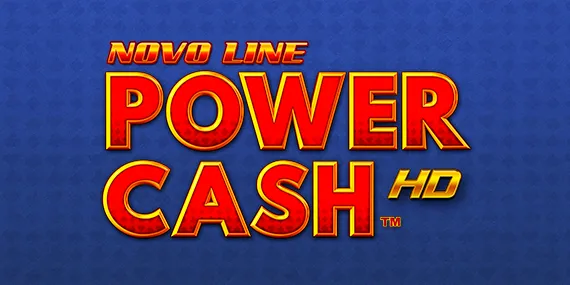Logotipo de NOVOLINE Power Cash para bares NOVOMATIC