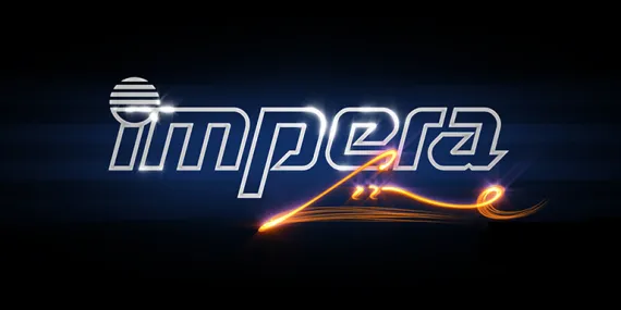 Logo de Impera Line, una máquina de casino de NOVOMATIC