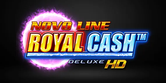 El logo del producto NOVO LINE Royal Cash Deluxe de NOVOMATIC