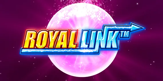 El logo del producto de salón Royal Link de NOVOMATIC