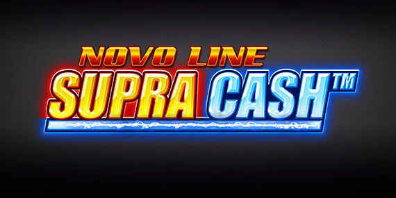 El logo del producto de hostelería NOVO LINE Supra Cash de NOVOMATIC