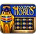 Un pájaro amarillo aparece en esta portada del juego Golden Horus