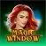 Cara del personaje principal de Magic Window, una mujer pelirroja.