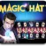 Icono del juego Magic Hat con el mago y sus cartas