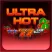 Logo de Ultra Hot con el juego de riesgo de NOVO LINE Supra Cash