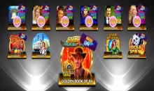 Menú del mix de Juegos de la tragaperras Royal Link de NOVOMATIC